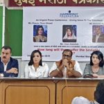 Under threat: (From left) Hussein Al-Qaidi, Kawyar Omar Ahmed, Dr. Abraham Mathai and Iman Abdullah at a press conference in Mumbai on Tuesday.