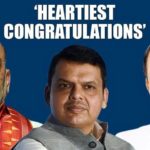 Union Home Minister Amit Shah on Saturday congratulated Devendra Fadnavis and Ajit Pawar for swearing-in as the Chief Minister and Deputy Chief Minister of Maharashtra respectively. Taking to Twitter, Shah said that he was confident that the newly formed government will be committed to the development and welfare of the state.