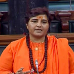 File photo of BJP MP Pragya Thakur in Lok Sabha,