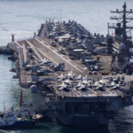 US aircraft carrier arrives in South Korea as warning to the North