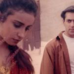 Salman Khan and Divya Dutta in Veergati.