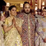 The wedding was held on July 12 and the Ambani family hosted a “Shubh Aashirwad” ceremony on July 13.