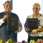 BHU and IIT-BHU officials exchange MoU for sharing lab and library facilities to enhance research.