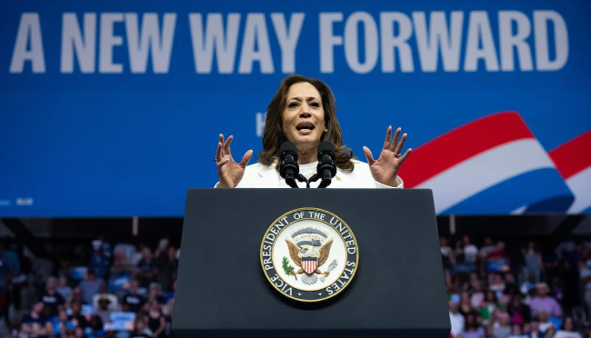 President Biden and Vice President Harris at their first joint campaign event in Pennsylvania, showing unity and engaging with union members on Labor Day.