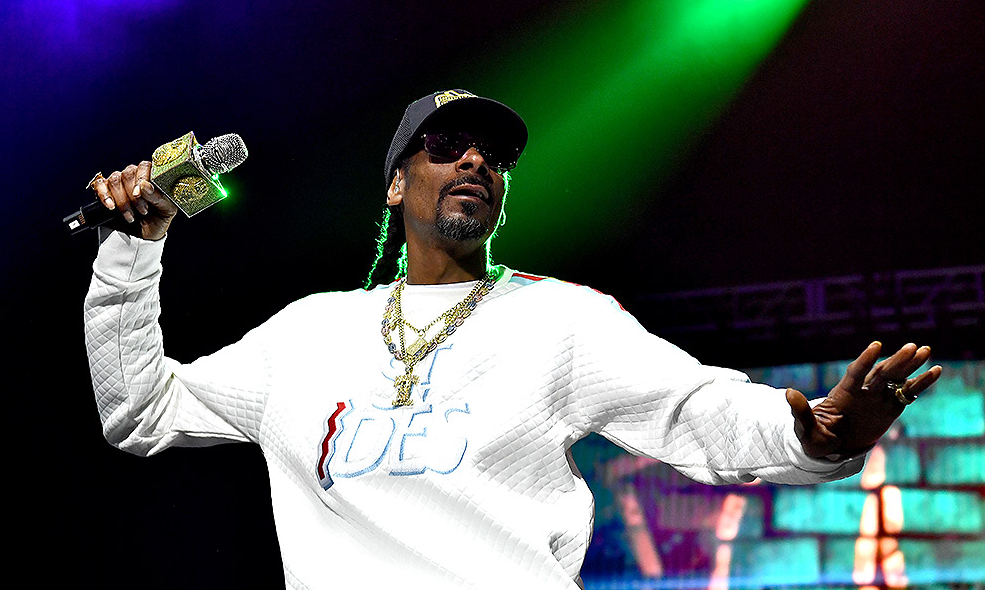 Rapper Snoop Dogg