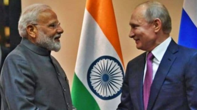 Narendra Modi expressed his gratitude to Russian President Vladimir Putin